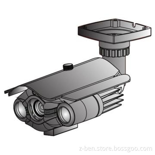 Wide Dynamic Range Camera with 650TVL Horizontal Resolution and 60m IR Distance